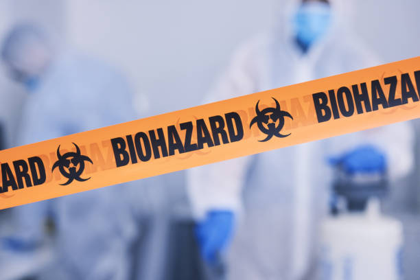 Professional Biohazard technician working in Henderson, NC